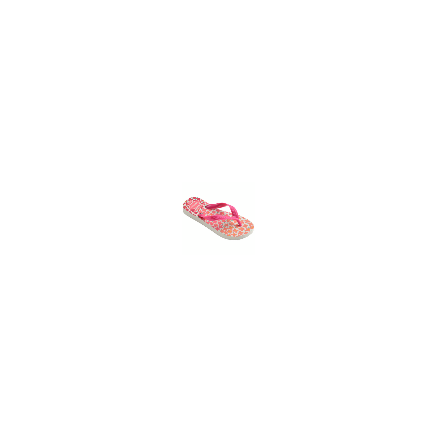 Havaianas Kids Flores White/Pink Flux