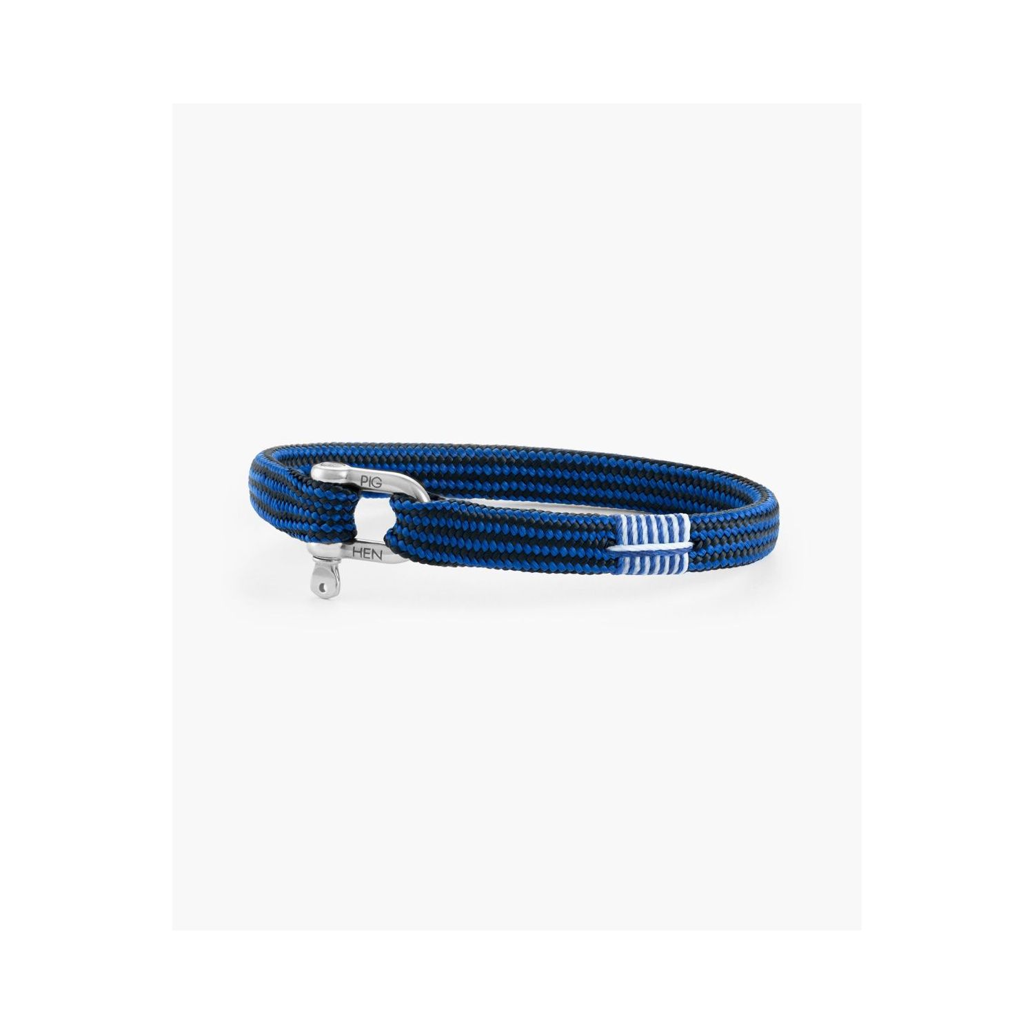 Pig & hen vicious vik armband cobalt | silver