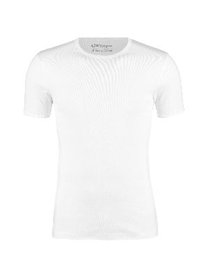 Garage t-shirt r-neck semibodyfit s/sl wit