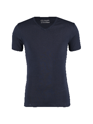 Garage tshirt v-neck semibody fit s/sl navy