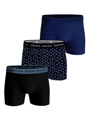 Bjorn Borg cotton stretch boxer 3p blauw blauw gri