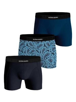 Bjorn Borg premium cotton stretch boxer 3p bl/bl/b