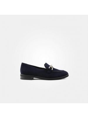 Paul Green Instap met bitje Blauw Suede