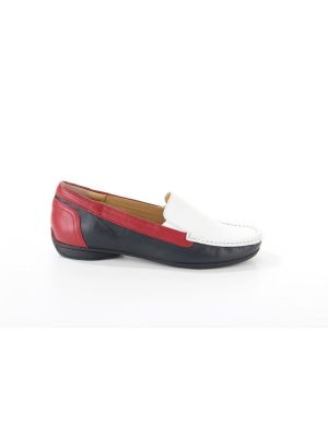 Helioform Mocassin Rood/Wit/Blauw