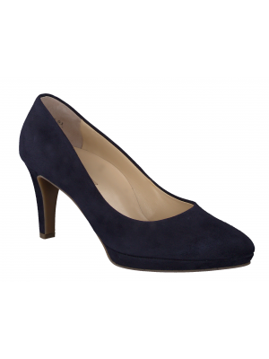 Paul-Green 3836 Blauwsuede pump