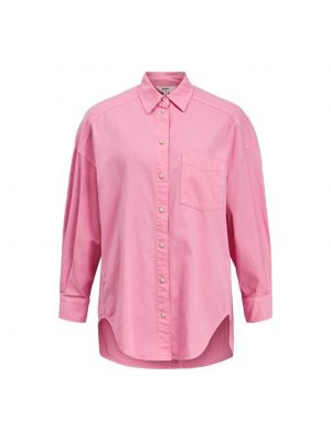 Object objdaniella denim shirt begonia pink