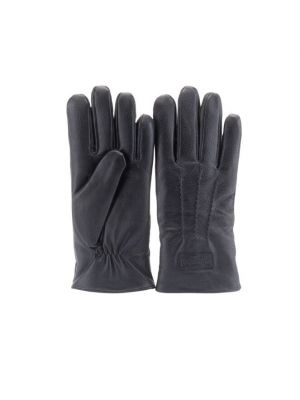 Warmbat Gloves Men Goat Leather Black