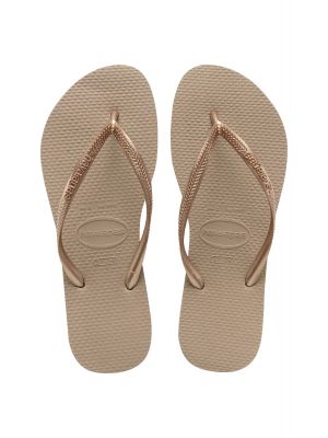 Havaianas Slim slipper rose gold