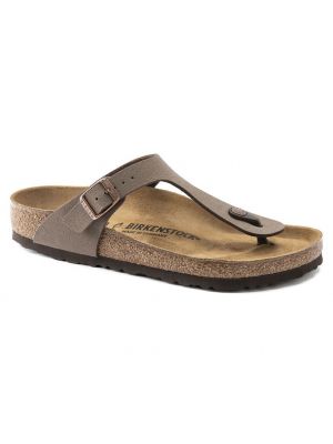 Birkenstock Gizeh Birko-Flor Nubuck Mocha