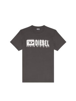 Diesel t-diegor-l6 t-shirt antraciet