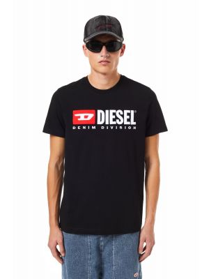 Diesel t-diegor-div magliette t-shirt zwart