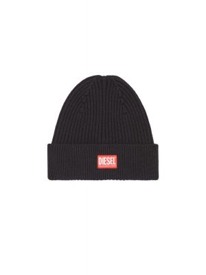 Diesel K-coder-h 2x2  beanie black