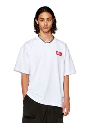 Diesel t-jnlabel-l1 t-shirt white