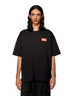 Diesel t-jnlabel-l1 t-shirt black