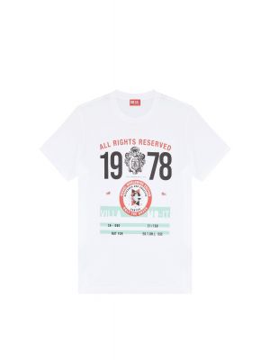 Diesel t-diegor-k73 t-shirt white