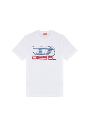 Diesel t-diegor-k74 t-shirt white