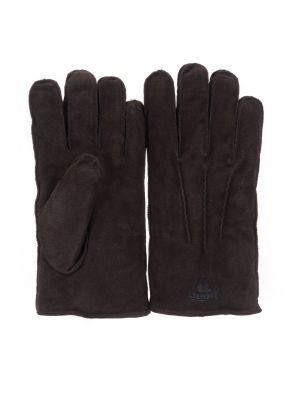 Warmbat Gloves Men Suede Choco