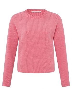 Yaya chenille sweater l/s morning glory pink