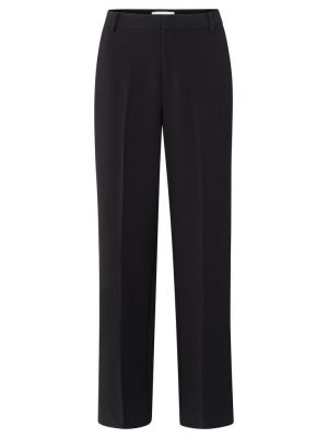 Yaya woven wide leg trouser black