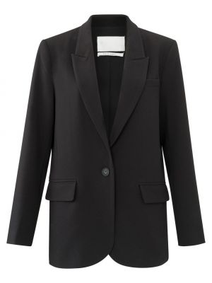 Yaya woven oversized blazer black