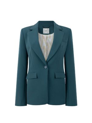 Aaiko monica blazer aqua petrol