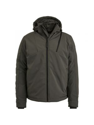 Cast Iron hooded jacket softshell superbolt peat