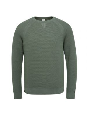 Cast Iron r-neck sweater cotton structure sea