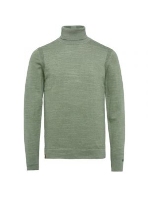 Cast Iron turtleneck cotton heather plated sea