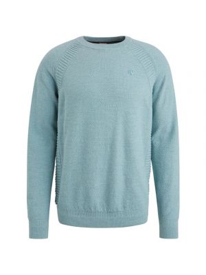 Cast iron crewneck cotton heather stone blue