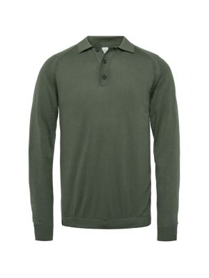 Cast Iron l/s polo cotton modal beetle