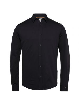 Cast iron shirt twill jersey two tone black