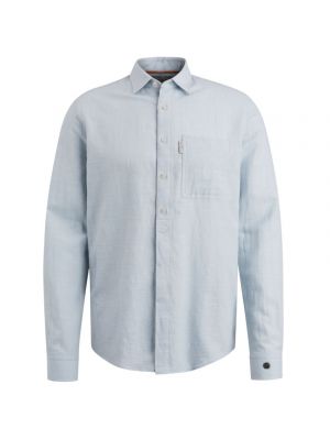 Cast Iron long sleeve shirt co li dobby zen blue