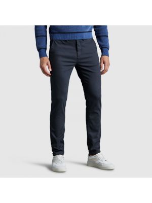 Cast Iron chino riser stretch blue