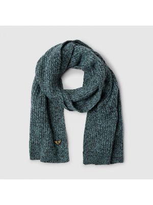 PME Legend scarf wool blend sjaal mineral blue