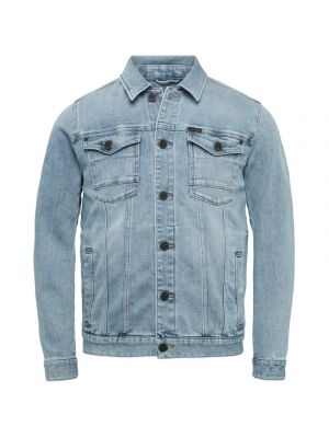 Pme legend denim jacket light blue finish