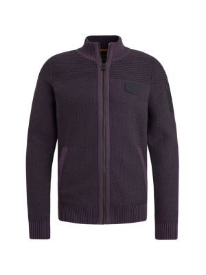 Pme legend zip jacket cotton structure plum