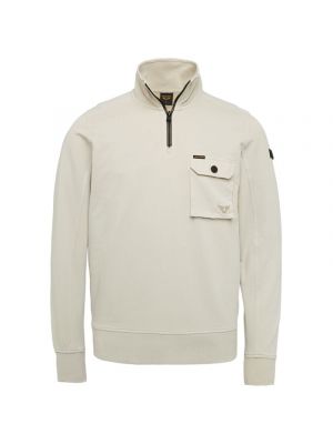 Pme legend half zip collor fine terry silver