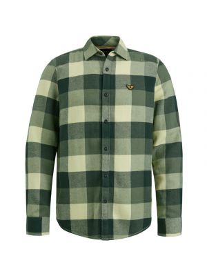 Pme Legend l/s shirt heavy twill check scarab