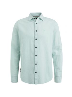 PME legend long sleeve shirt ctn/linen harbor gray