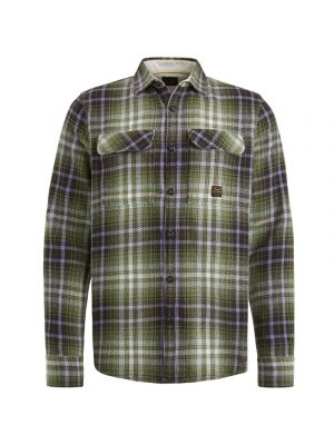 Pme legend  l/s shirt heavy twill check rosin