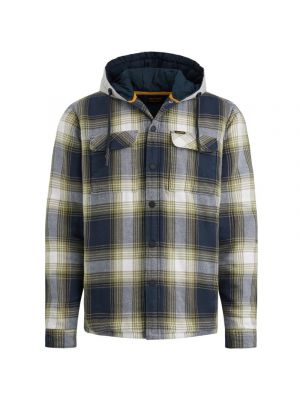 Pme legend  l/s shirt flanel check quilted salute