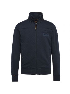 PME Legend zip jacket jacquard interlock sweat sky