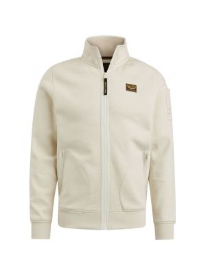 Pme Legend zip jacket soft brushed fleece white