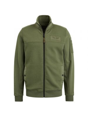 Pme Legend zip jacket interlock sweat green