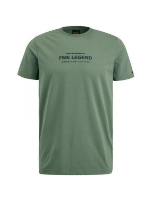 Pme Legend s/s r-neck cotton elastane jersey green