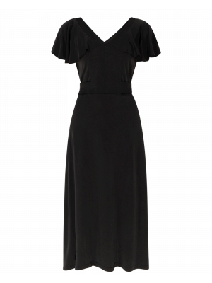 Aaiko rianna modal dress black