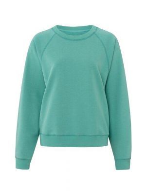 YAYA sweater raglan pool blue