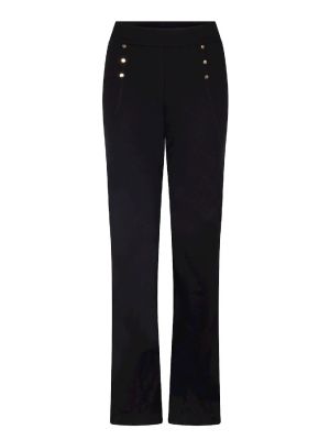 Aaiko solla slit trouser black