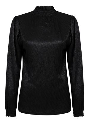 Aaiko tory metallic top black