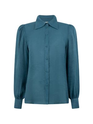 Aaiko veronne tie blouse petrol